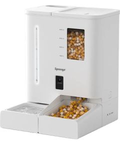 SPONGE Pet Feeder Smart Dual - smart pet food dispenser – 5l
