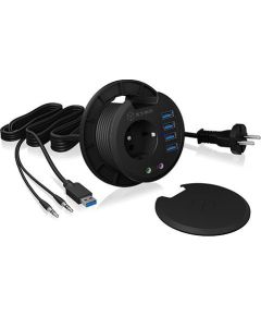 Raidsonic ROZETE HUB USB Icy Box 4x USB-A 3.0 (IB-HUB1430)