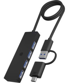 Raidsonic ICY BOX IB-HUB1437-CPD 4-Port USB 3.2 Gen 2 Hub