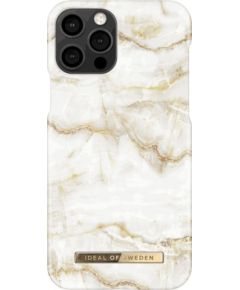 CASE iDeal of Sweden Fashion iPhone 12/12 Pro (Golden Pearl Marble)