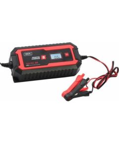 AKB LĀDĒTĀJS Ideal PRAKTIK CHARGER 8 LCD 6/12V