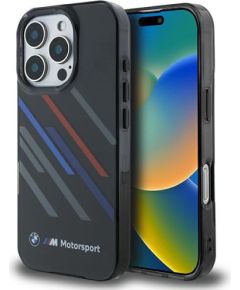BMW Motorsport IML Random Stripes Защитный Чехол для Apple iPhone 16 Pro