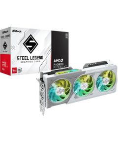 Graphics card. Asrock RX9060XT Steel Legend 16GB OC