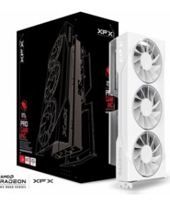 Graphics card. XFX SWIFT RX 9060XT OC White 3-FAN 16GB