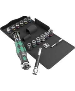 Instrumentu komplekts Wera 8009 Zyklop Pocket Set 3; 27 gab.