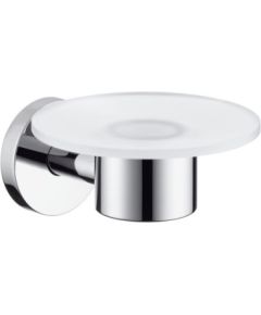 Hansgrohe ziepju trauks ar turētāju Logis, hroms
