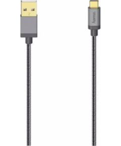 Hama   USB cable USB 2.0 0.75 m USB C USB A