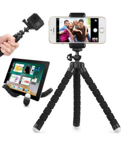 Goodbuy Tripod Гибкий штатив держатель для телефона черный