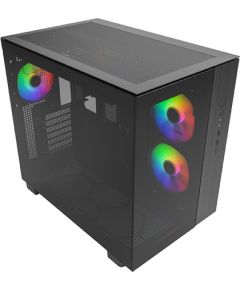 Montech KING 65 PRO PC Case, Midi-Tower, ATX, ARGB, Tempered Glass -black