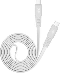 CABLE USB-C TO USB-C 1.2M/WHITE PS6005 WT12 RIVACASE