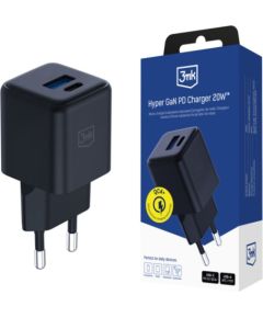 3MK Hyper GaN Charger Tīkla Lādētājs 20W / USB-C