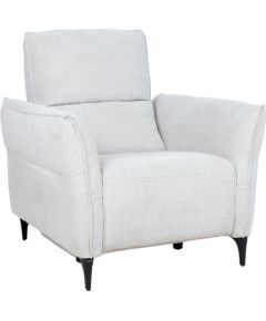 Recliner armchair MIAMI with electric mechanism, light beige