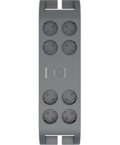 Strāvas pagarinātājs Surge protector Philips 8-way, 2m