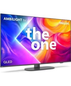 Philips The One PUS9010, 43'', 4K UHD, QLED, melns - Televizors