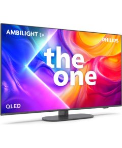 Philips The One PUS9010, 55'', 4K UHD, QLED, melns - Televizors