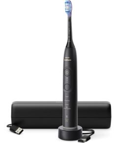 PHILIPS HX7421/01 7100 Sonic elektriskā zobu birste, melna