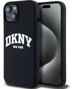 DKNY Apple  DKNY Liquid Silicone Arch Logo MagSafe Case for iPhone 13 Black