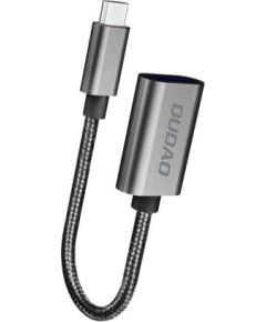 Dudao   Dudao adapter cable OTG USB 2.0 to USB Type C gray (L15T)