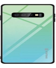 Evelatus Samsung  Galaxy A40 Gradient Glass Case 6 Lagoon