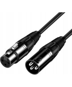 Mozos Kabel mikrofonowy XLR - XLR 3m (MCABLE-XLR-FTM)