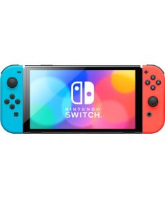 Nintendo Switch OLED portable game console 17.8 cm (7") 64 GB Touchscreen Wi-Fi Black, Blue, Red Игровые приставки