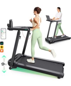 Treadmill with built-in work and exercise desk UREVO Foldi 3S