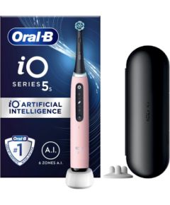 Oral-B iO Series 5s Electric Toothbrush, Blush Pink