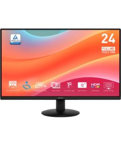 LCD Monitor MSI 23.8" Business Matte Panel IPS 1920x1080 16:9 100Hz 1 ms Tilt Colour Black PROMP242L