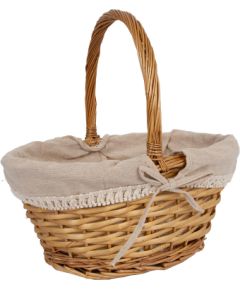 Basket MAXINE 37x28xH35cm, with a handle