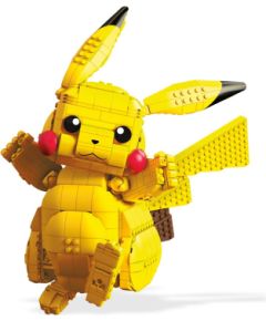 Mattel MEGA Pokémon Building Toy Kit Jumbo Pikachu (825 Pieces) 12 inch Action Figure for Kids