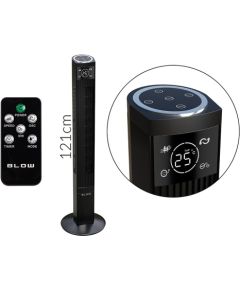 Blow Column fan XXL 90W BLACK