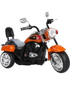 Lean Cars TR1501 Electric Ride-On Motorbike Orange