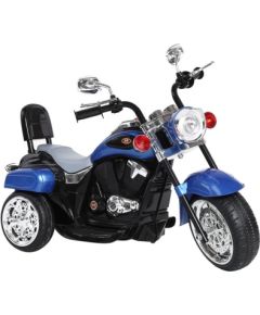 Lean Cars TR1501 Electric Ride-On Motorbike Blue