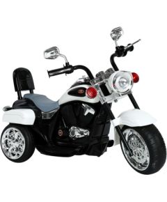 Lean Cars TR1501 Electric Ride-On Motorbike White