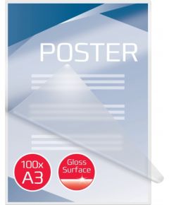 Lamination Pouch GBC A3 125 Micron, clear (100pcs.)