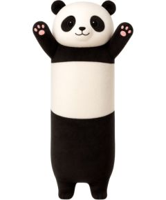 Leantoys Pluszowa Maskotka Panda Poduszka Podłużna Wałek Biało Czarna 70cm