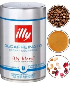 Kafijas pupiņas illy Espresso Decaffeinato 250 g