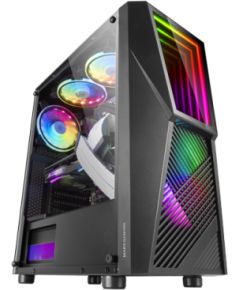 Mars Gaming MC777 Datora korpuss ATX / 2x FRGB FAN / RGB 17x