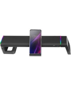 Mars Gaming MGS-ONE Monitora statīvs Chroma RGB / USB 2.0