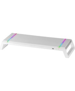 Mars Gaming MGS-ONE Monitora statīvs Chroma RGB / USB 2.0