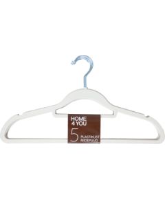 Hangers 5 pcs, beige, non-slip