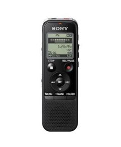 Sony Digital Voice Recorder ICD-PX470 Black, Stereo, MP3/L-PCM, 59 Hrs 35 min, MP3 playback