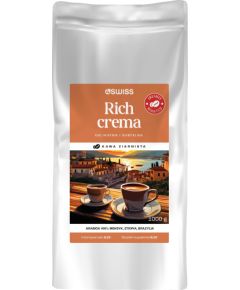 Kafijas pupiņas 4Swiss Rich Crema 1 kg