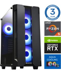 INTOP AQUA Ryzen 5 7600X 32GB DDR5 1TB SSD M.2 NVME RTX4060 8GB no-OS