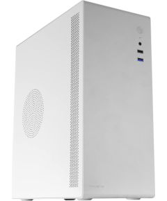 Mars Gaming 2ORUMX500W Ultra Compact Mini-Tower Datoru korpuss mATX / SFX 500W / balts