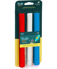 3Doodler Start 3DS-ECO-MIX1-75 3D printing material Compostable plastic Blue, Red, White 1 g