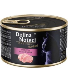 DOLINA NOTECI Premium Sterilised Rich in turkey - wet cat food - 185g