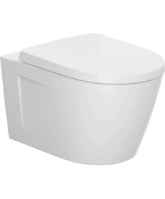 Jika pods Cubito Style rimless, stiprināms pie sienas, 355x530 mm, Vortex, balts