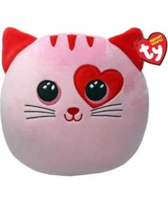 Meteor Maskotka ty squishy kot różowy 22 cm