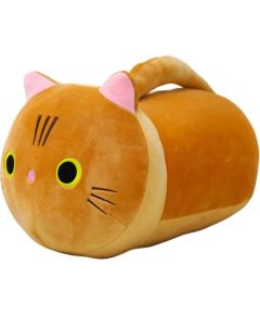 Leantoys Pluszowa Maskotka Przytulanka Kot Z Długim Ogonem Rudy 40cm